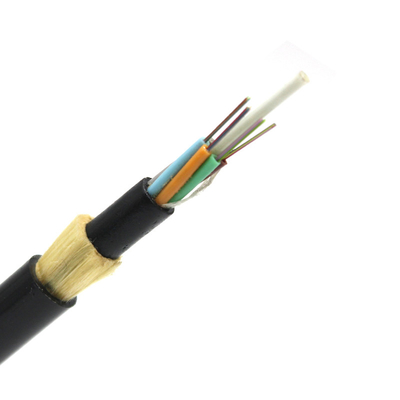Adss Cable Factory Price Outdoor Optical Fiber Cable Double Jacket 24 Core Fibra Optica supplier