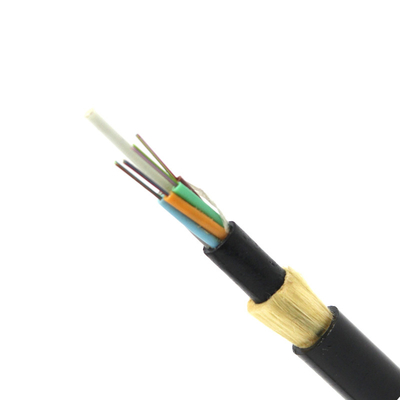 Professional Manufacturer 4/6/12/24 Core G652d Single Double Jacket All Dielectric Self-support Adss Fiber Optic Cables