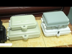 Type horizontal de fibre optique de la boîte d'épissurage de 48 noyaux imperméable pour des télécom de FOSC