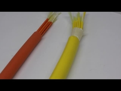 Cable à fibre optique à tampon étroit à l'intérieur 2-24 noyaux 10D/20D rayon de flexion pour FTTH