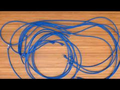 Câbles de communication intégrés composites réseau Câbles UTP Cat6 23awg Non blindés