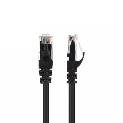 Fire Resistant Network Ethernet Cables , Rj45 Cat6 Cat6a Copper Utp Stp Patch Cord