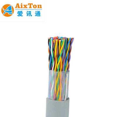OEM factory 50 Pair Network Internal Copper Telephone Cable Multi Pair/Core Outdoor Telephone Cable