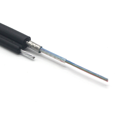 Fil d'acier de câble optique de fibre du schéma autosuffisant 8 de GYXTC8Y/GYXTC8S Amoured