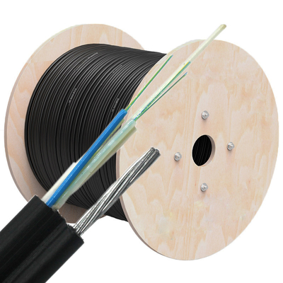 HDPE 7x0.8mm câble optique aérien aérien GYTC8S de fibre de 48 noyaux