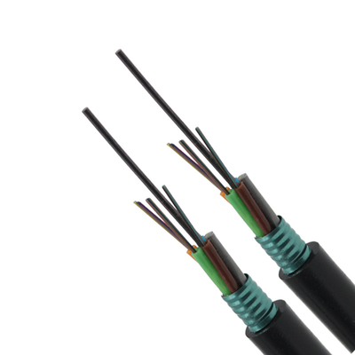 Cable optique à fibre aérienne anti-rodeur GYTA53 Gyts Gyta G652D 12 24 48 96