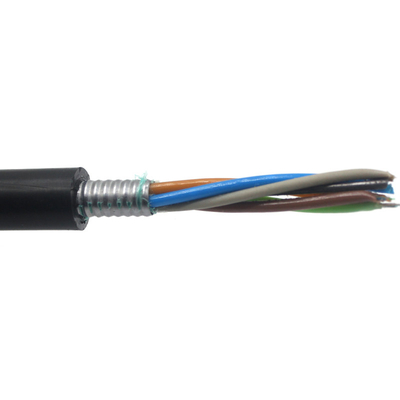 Câbles optiques blindés de haute qualité de fibre du noyau GYTS de prix usine 8 16 24 48 96