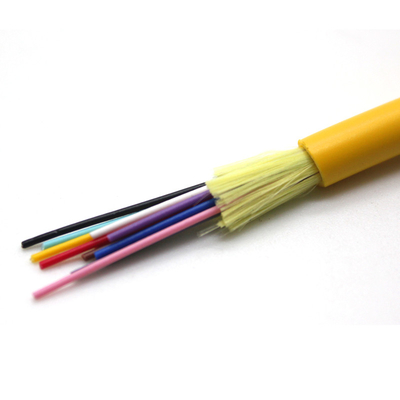 1-24 Cœur intérieure tampon étanche GJFJV SM OM1 OM2 Om3 Fabricant de câbles à fibre optique