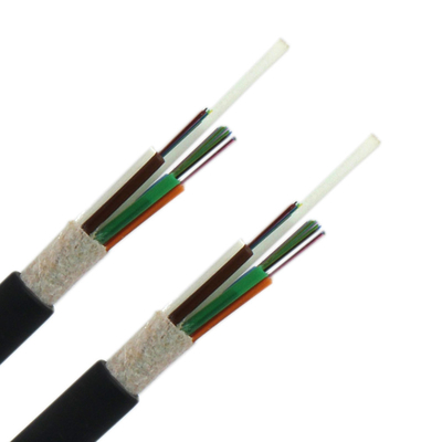 144 Cable à fibre optique extérieur à noyau mode unique SM GYFTY Cable à fibre 9,0 mm