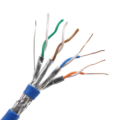 SFTP FTP UTP personnalisé câble en cuivre Cat6 Cat7 Cat8 24 Awg câble Ethernet extérieur Cat6