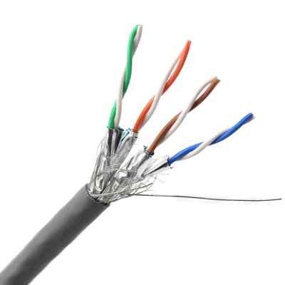 SFTP Cat7 Cat7 Cat6a Cat8 Réseau LAN câble à transmission rapide Faible perte 100m 305m par rouleau