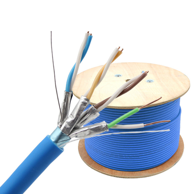 Vente en gros de câbles Ethernet torsadés en cuivre pur 4PR Cat7a Cat7 Cat8 SFTP