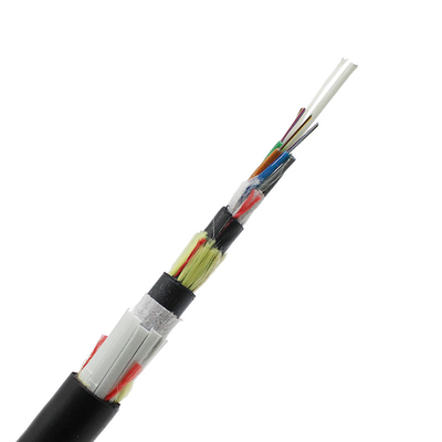 Cable à fibres optiques à 96 cœurs à tubes multi-libres ADSS anti-corrosion à gel