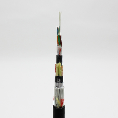 Tout câble aérien autoportant diélectrique ADSS câble à fibre optique extérieur Triple jacket