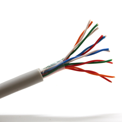 Cable de communication à paires multiples 0.4 mm 0.5 mm Bare Copper J11 Cable de téléphone intérieur