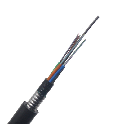 48 CORE câble de réseau à fibre optique souterrain à l'extérieur Gyty53 1+5/1.7 conduit aérien