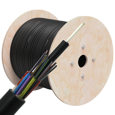 12 24 48 96 Noyaux Cable à fibre optique extérieur Tubo diélectrique en vrac GYFTY Communication Cable à fibre optique
