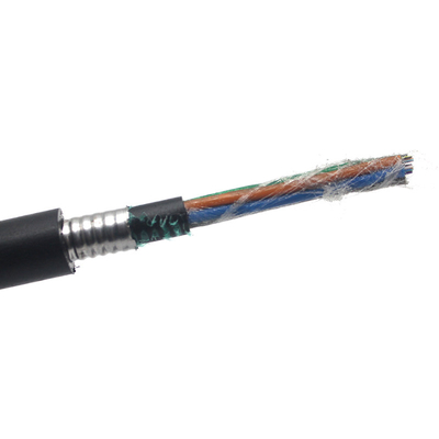 Chine Fabricant Cable à fibre optique Internet 48 noyaux Cable à fibre optique FTTH GYTY53-24 Cable optique