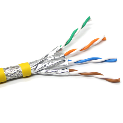 Le câble réseau CAT8 prend en charge le câble Ethernet Cat 8 de transmission de vitesse lumineuse de 40 Go à 2000 Hz
