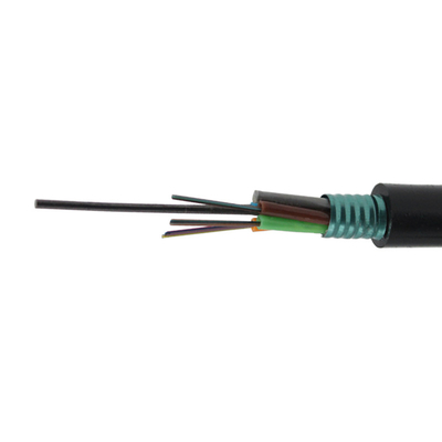 Cable extérieur à fibre optique mono-mode GYTS 1 km par piscine Construction de tubes en vrac