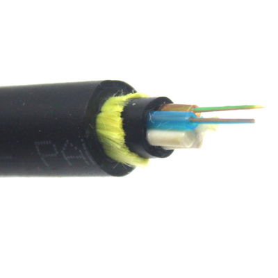 24 48 96 Cable optique à fibre optique ADSS à portée de 80 m et 120 m avec FRP