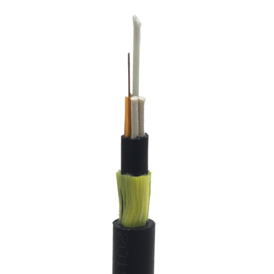 Cable à fibre d'affichage 96 144 288 noyau noir PE double jacket