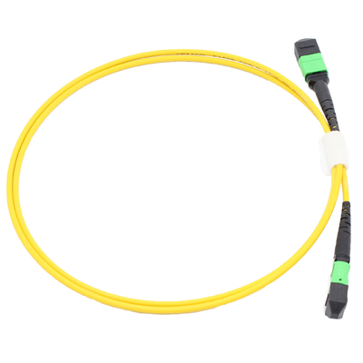 FTTH MPO patch cord 8 12 24 Core Om3 Om4 câble MTP à fibre optique mâle femelle pour intérieur extérieur