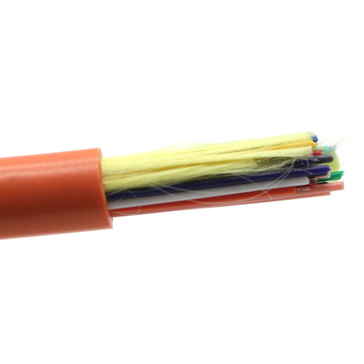 Distribution à l'intérieur MM câble à fibre optique GJPFJV blindé 48 noyaux 10D/20D rayon de flexion