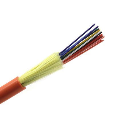 6 12 24 câble à fibre optique OM1 OM2 OM3 GJFJV GJFJH GJFJU FTth câbles intégrés à l'internet à l'intérieur
