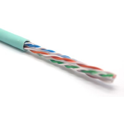LSZH 750MHz Aixton haut débit UTP Cat 6A câble 305m Boîte extérieure intérieure Lan câble cuivre solide 1000ft