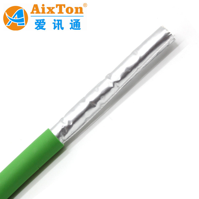 FTP Cat6A/Cat6e câble réseau LAN Ethernet intérieur/extérieur 305m avec jacket en PVC conducteur de cuivre nu 23AWG