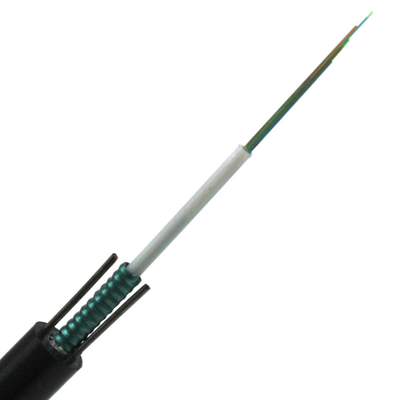 Cable à fibre optique extérieur blindé unique à 4-24 cœurs GYXTW/GYFTW/GYTS/GYTA (G652D)