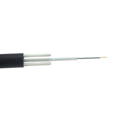 SM Cable à fibre optique extérieur G652d 4 8 16 24 Core FTTH Cable à fibre optique PE Veste extérieure
