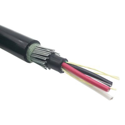 Cable hybride FTTA à fibre optique de 12 à 96 cœurs