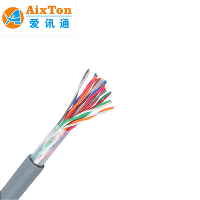 15 30 25 20 10 80 150 couple 0,4 câble téléphonique souterrain 26awg câble blindé extérieur à gelée