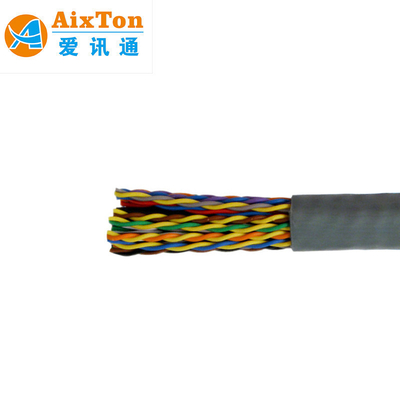 Cat3 intérieur RJ11 RJ12 UTP 10 20 25 30 50 100 150 200 800 paires Cable téléphonique en cuivre 0,5 mm 0,4 mm Cat 3 Cable téléphonique en cuivre