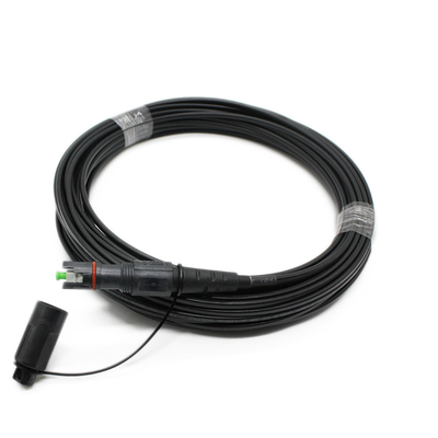 FC/APC OptiTap connecteur en fibre extérieure câble de patch IP67 imperméable à l'eau Corning Femme Mini SCAPC 1M 2M 3M 5M 3,0 mm Jaune câble