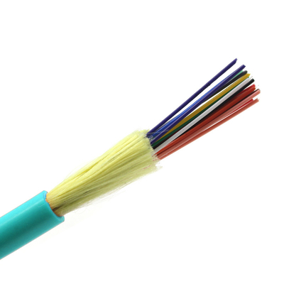 Câble multimode intérieur GJFJV LSZH 6F 8F 12F 24F 10Gb Câbles de distribution OM1 OM2 OM3 OM4 Câble à fibre optique