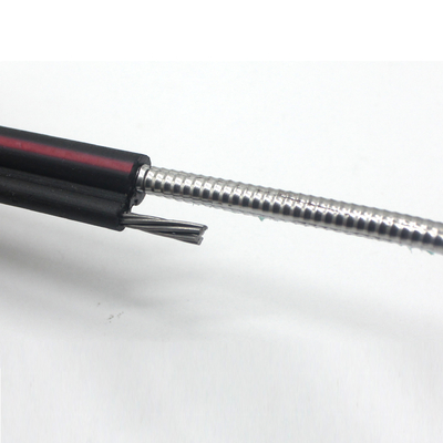 GYC8A/GYTC8Y Aérien blindé auto-supporté Mini Figure 8 câble à fibre optique 8 cœur 12 24 48 cœur