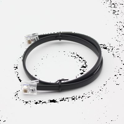 6 Core Pure Copper Flat Cable RJ12 Double-headed 6-core Telephone Cable