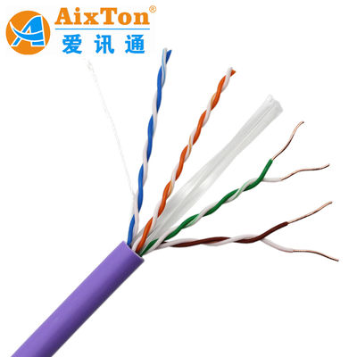 CAT6 UTP FTP SFTP câble Ethernet CCA en cuivre nu câble réseau intérieur CAT6 câble LAN