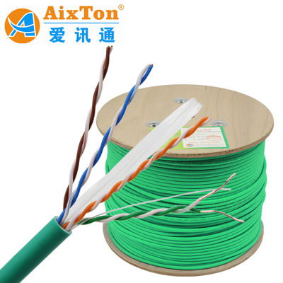 Manufacturer Cat6 305m 1000ft Utp Cable Cat 6 100% Copper Ethernet Cable 23awg 