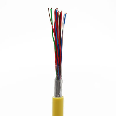 Câble téléphonique 25 paires à paires torsadées multiconducteurs Cat3 Cat5e extérieur 0,5 mm 0,6 mm câble téléphonique en cuivre