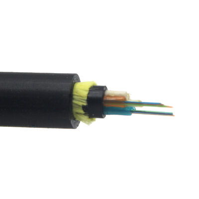 Câble à fibre optique ADSS double gaine de 1000 m de portée, monomode/multimode, tube lâche aérien