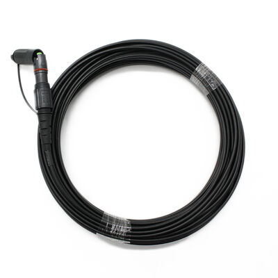 Assemblage de câble à goutte à goutte en fibre optique Toneable Flat Drop Cable Patch Cord FTTA Corning Opti-Tap Waterproof Patch Cord
