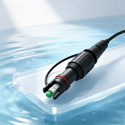 G657A2 G657b3 Déplacez la fibre à l'eau étanche à la corne Mini Sc